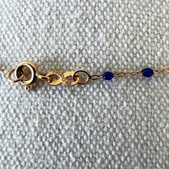 Gigi Clozeau Classic Gigi Necklace – Resin & Gold, 16.5" - Picture 4 of 4